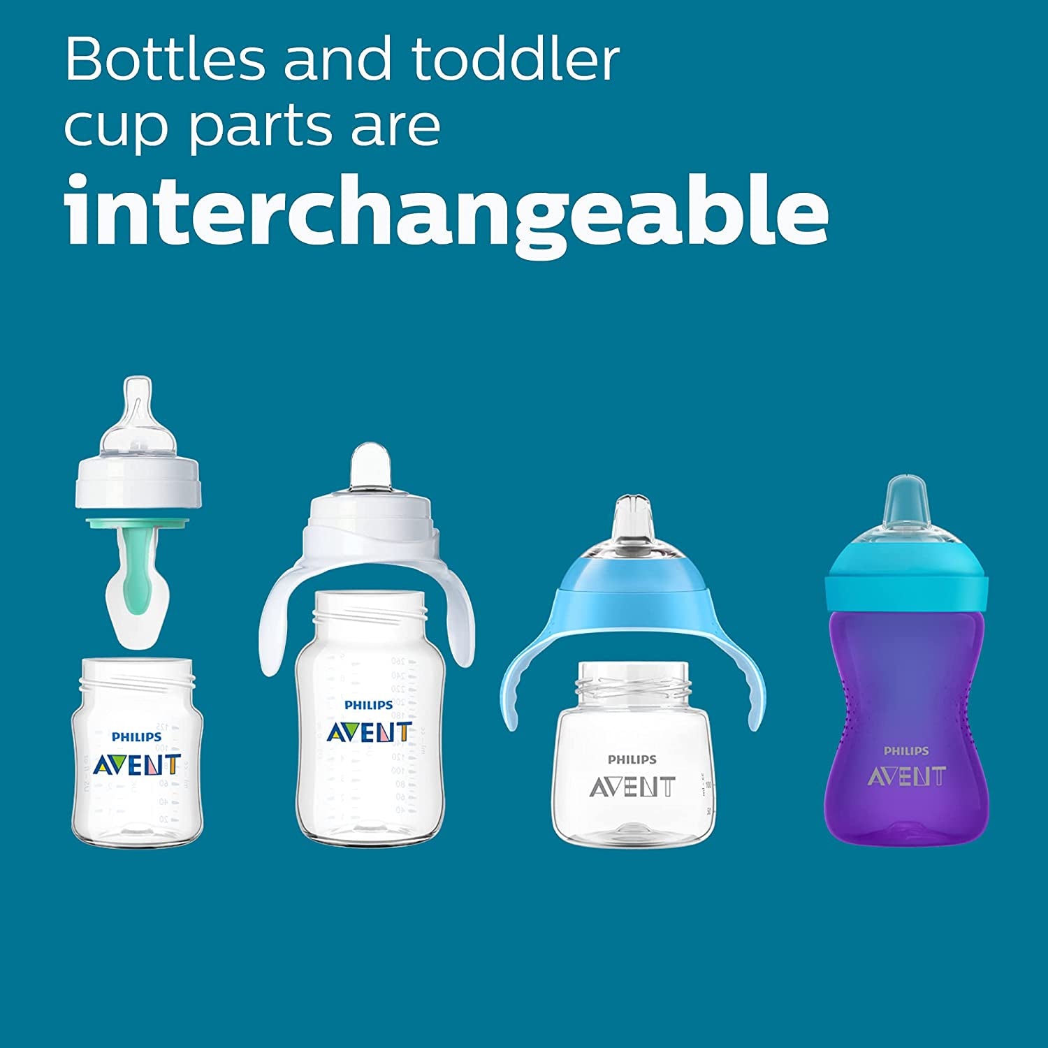 Philips Avent Natural Baby Bottle Newborn Starter Gift Set - Clear