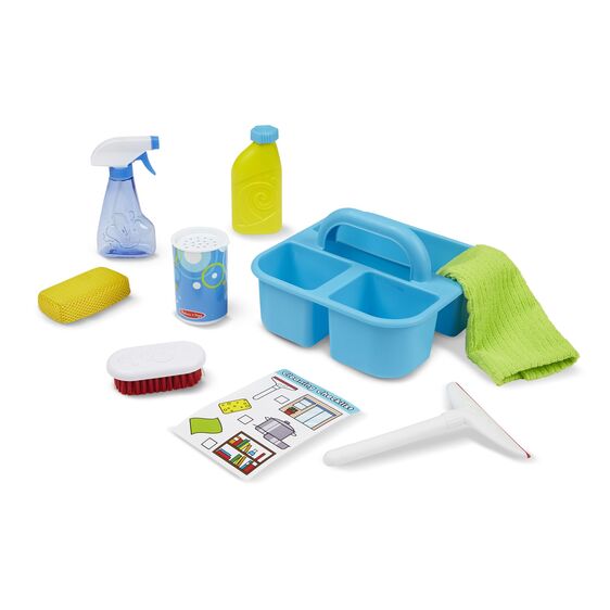 Melissa & Doug Lets Play House! Dust Sweep & Mop Housekeeping Toy