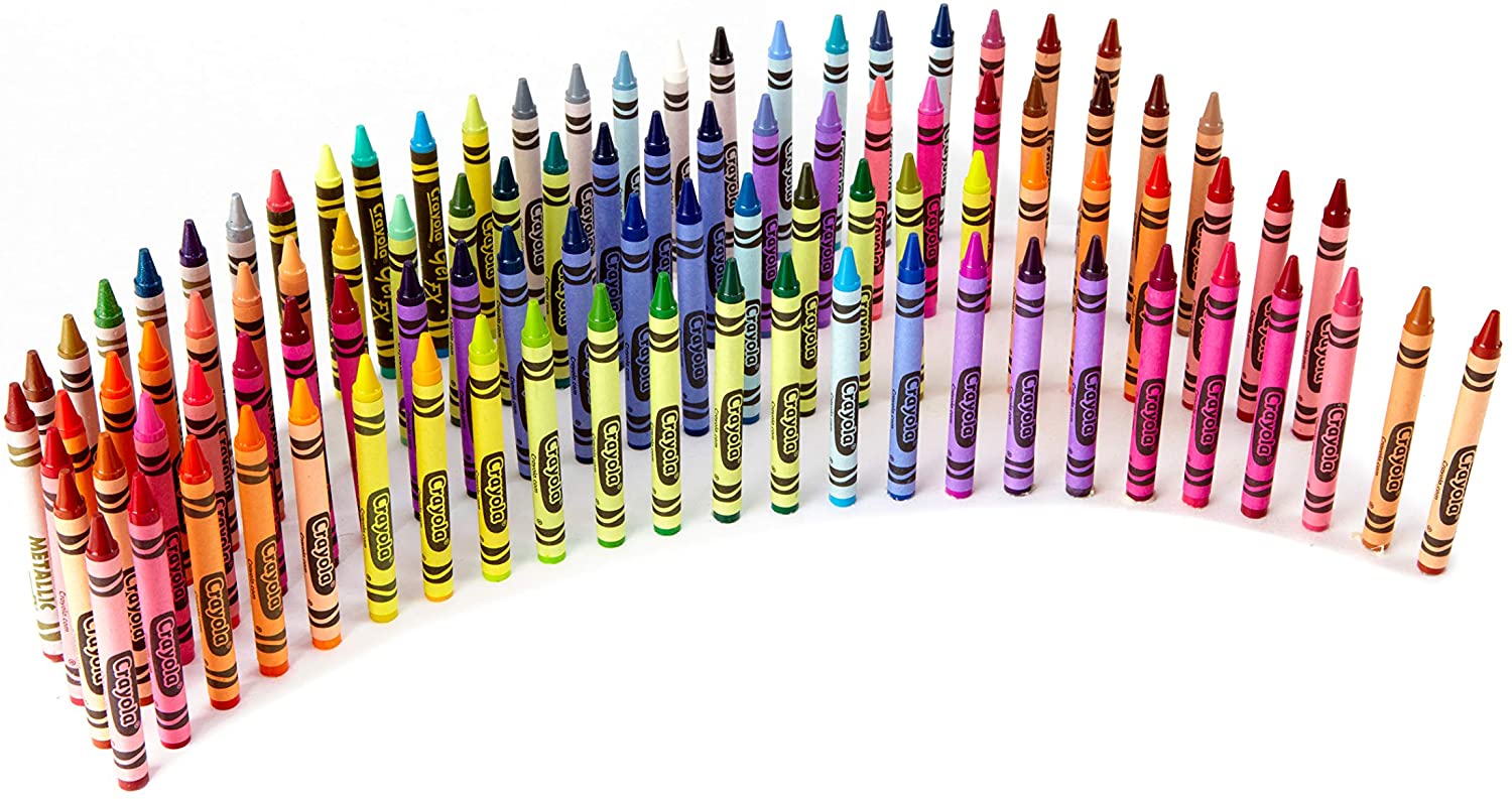 Crayola Crayons, Sharpener Included, 96 Colors (Pack of 2) 2 PACK 192  Crayons 638084589779