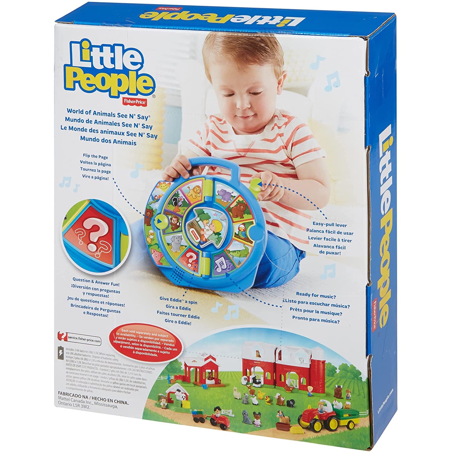 Little people world of best sale animals see n say