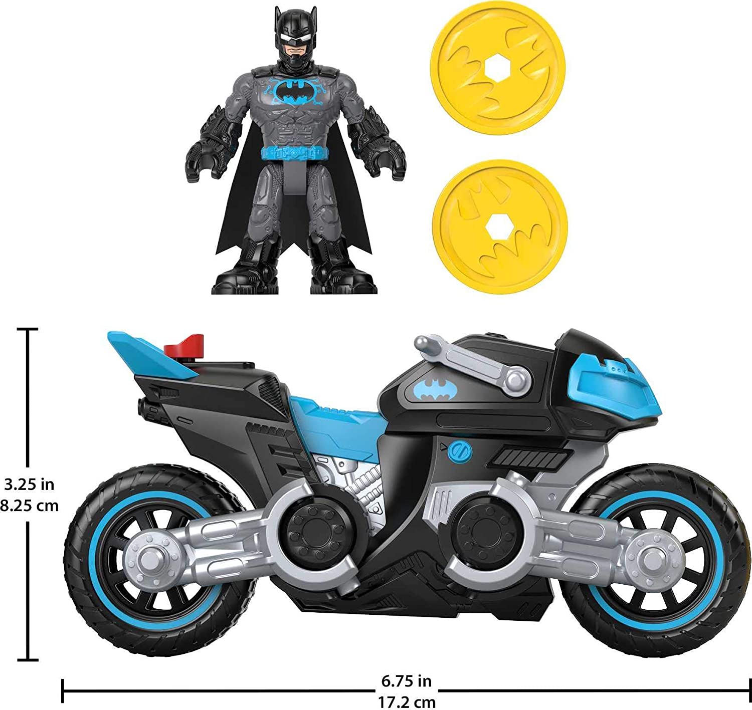 Fisher Price Imaginext DC Super Friends Bat-Tech Batcycle – S&D Kids