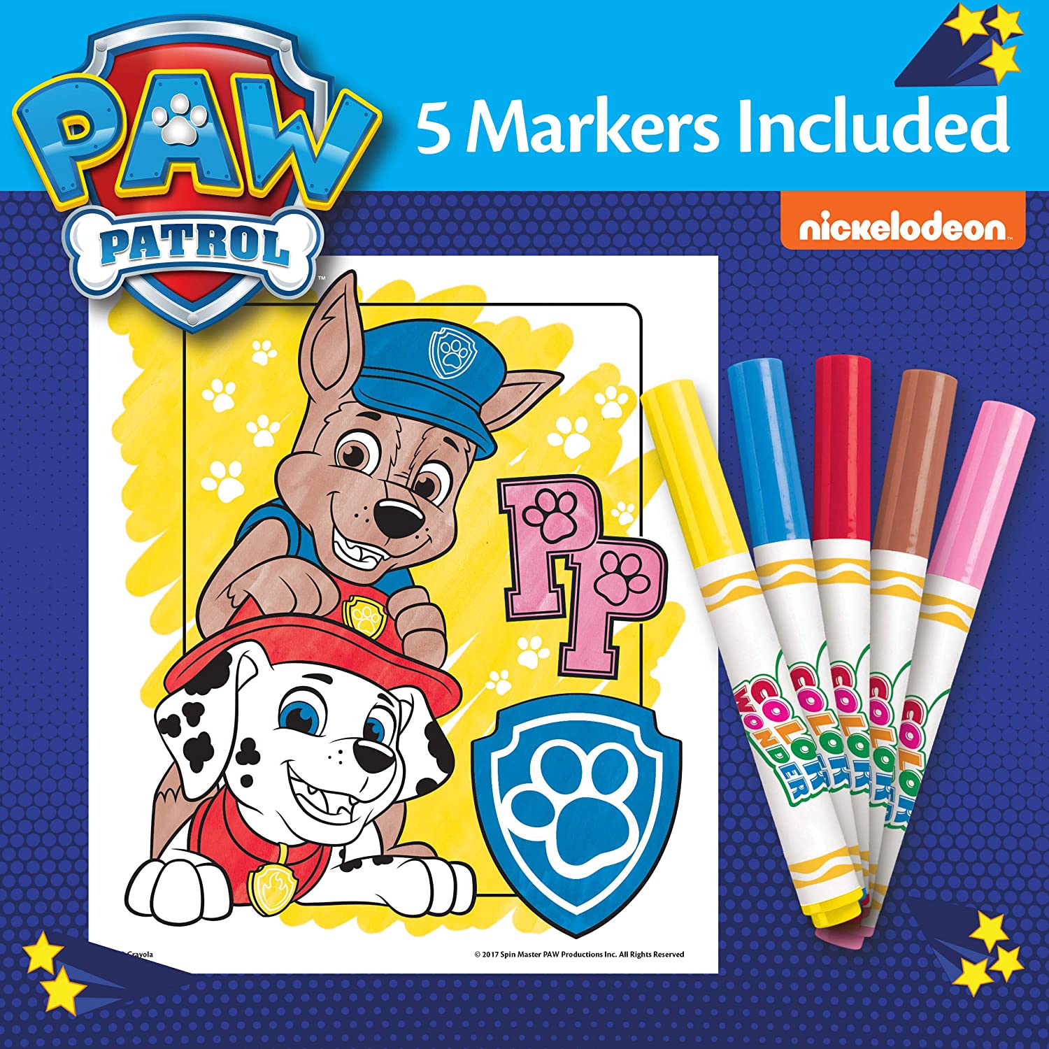 Crayola® Paw Patrol Adventure Pups Color & Sticker Acitvity Set, 1