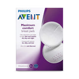 PHILIPS AVENT Disposable Breast Pads 100 pcs. Ultra Comfort Confidence  Absorbing