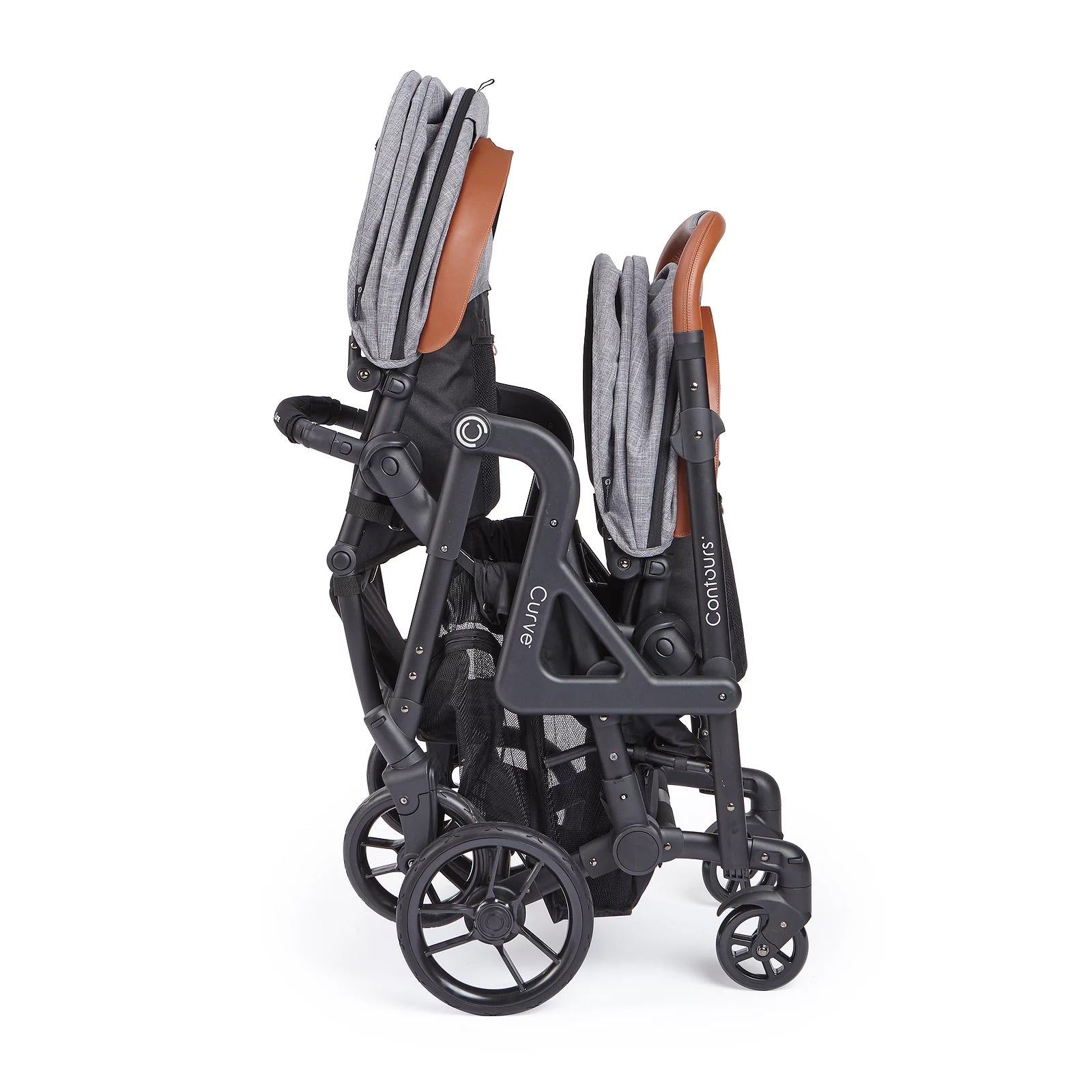 Contours Curve Tandem Double Stroller for Infants Toddlers or Twins S D Kids