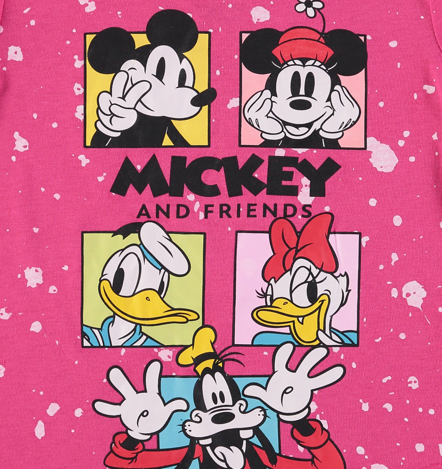 Disney Girls Daisy Duck, Crew Neck, Short Sleeve, Graphic T-Shirt, Sizes  4-16 