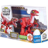 ZURU Robo Alive Rampaging Raptor Dinosaur Toy with Realistic Dinosaur Movement