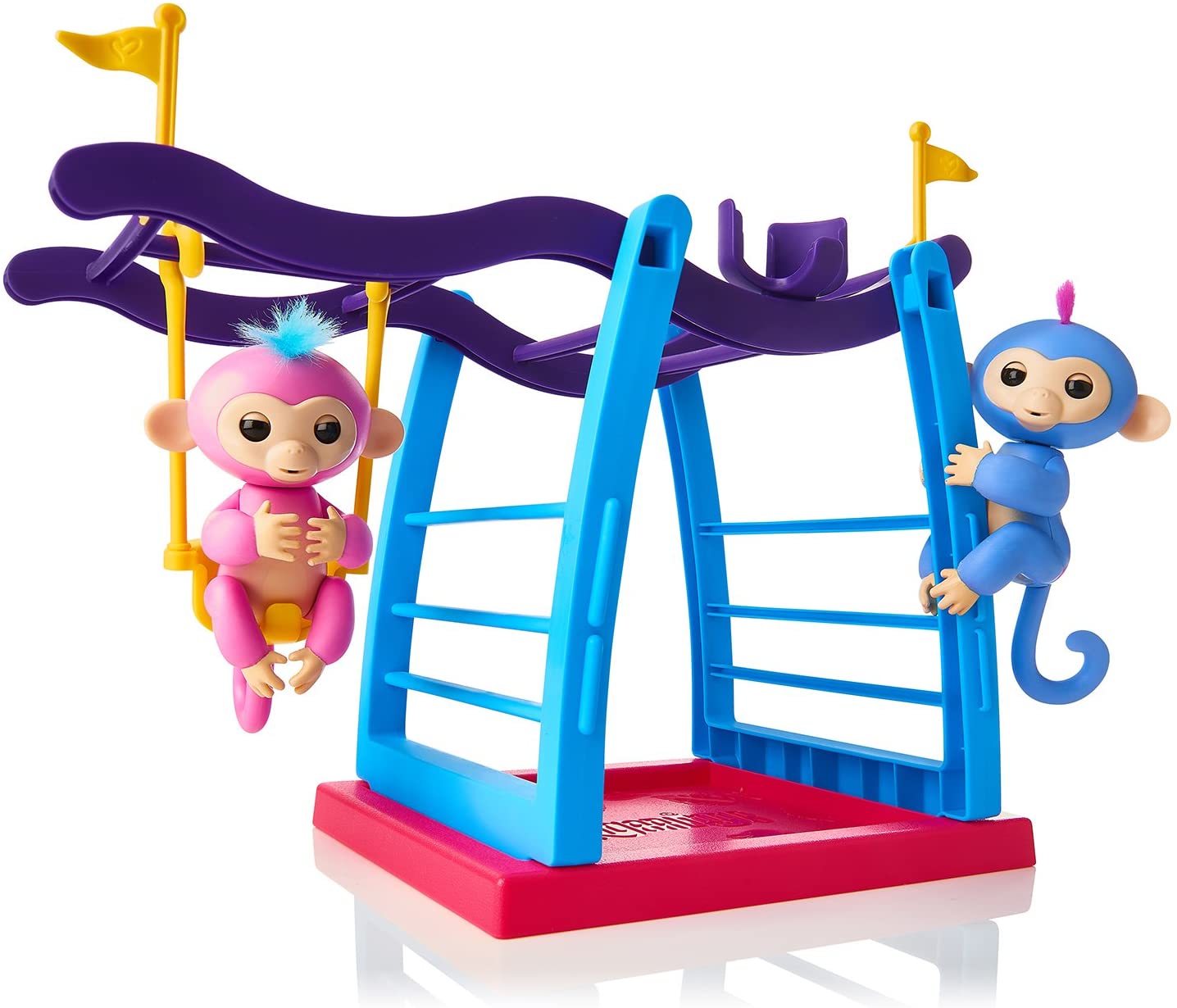 Fingerlings playset hot sale with 2 monkeys