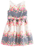 Bonnie Jean Girls 7-16 Floral Border Dress