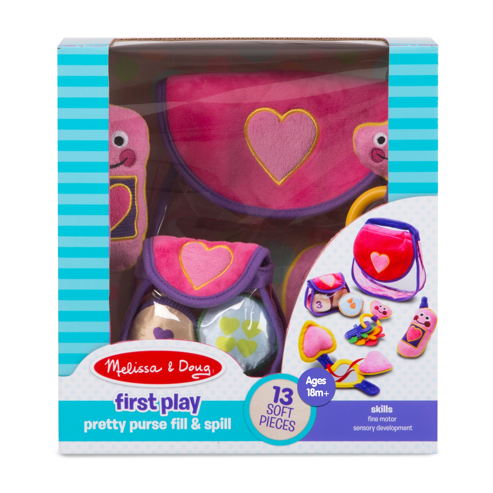 Melissa and Doug Pretty Purse Fill and Spill Toddler Toy 18 Months Old –  Olde Church Emporium