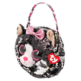 TY Kiki Reversible Sequin Cat Purse