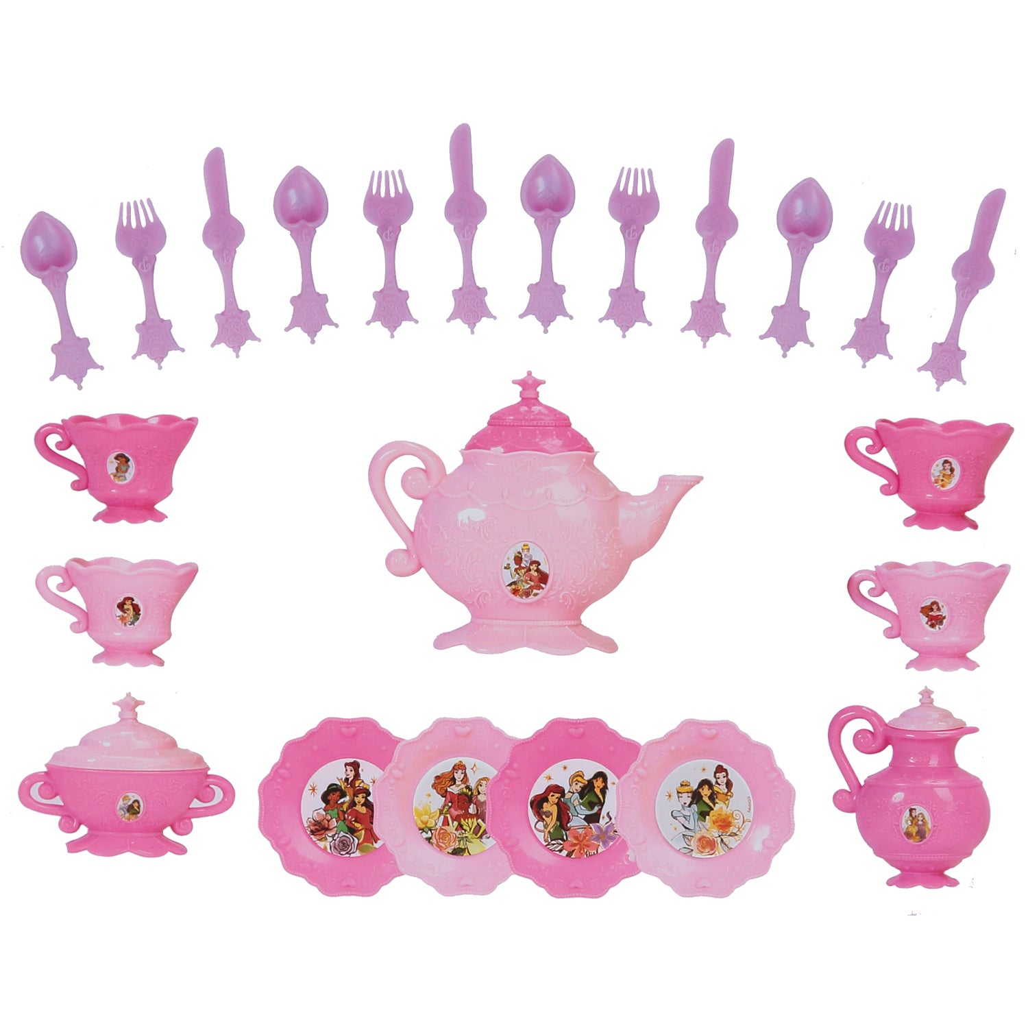 26 Piece Disney Princess Dinnerware Set