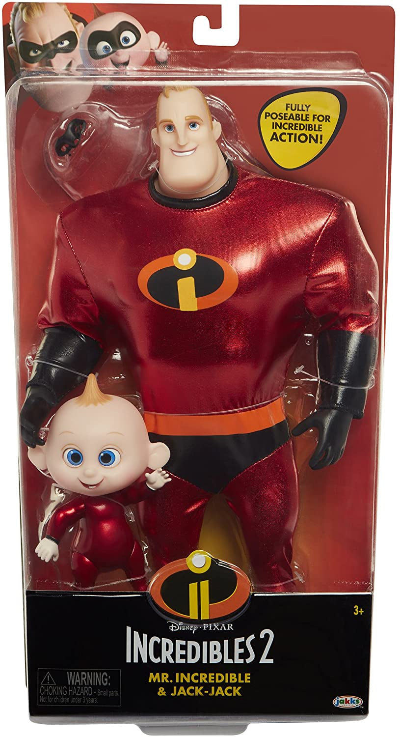 Mr. Incredible - Pixar The Incredibles Action Figure Disney Store Toys  (Sub-Standard Packaging)