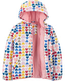 Carters Girls 4-6X Heart Bubble Jacket