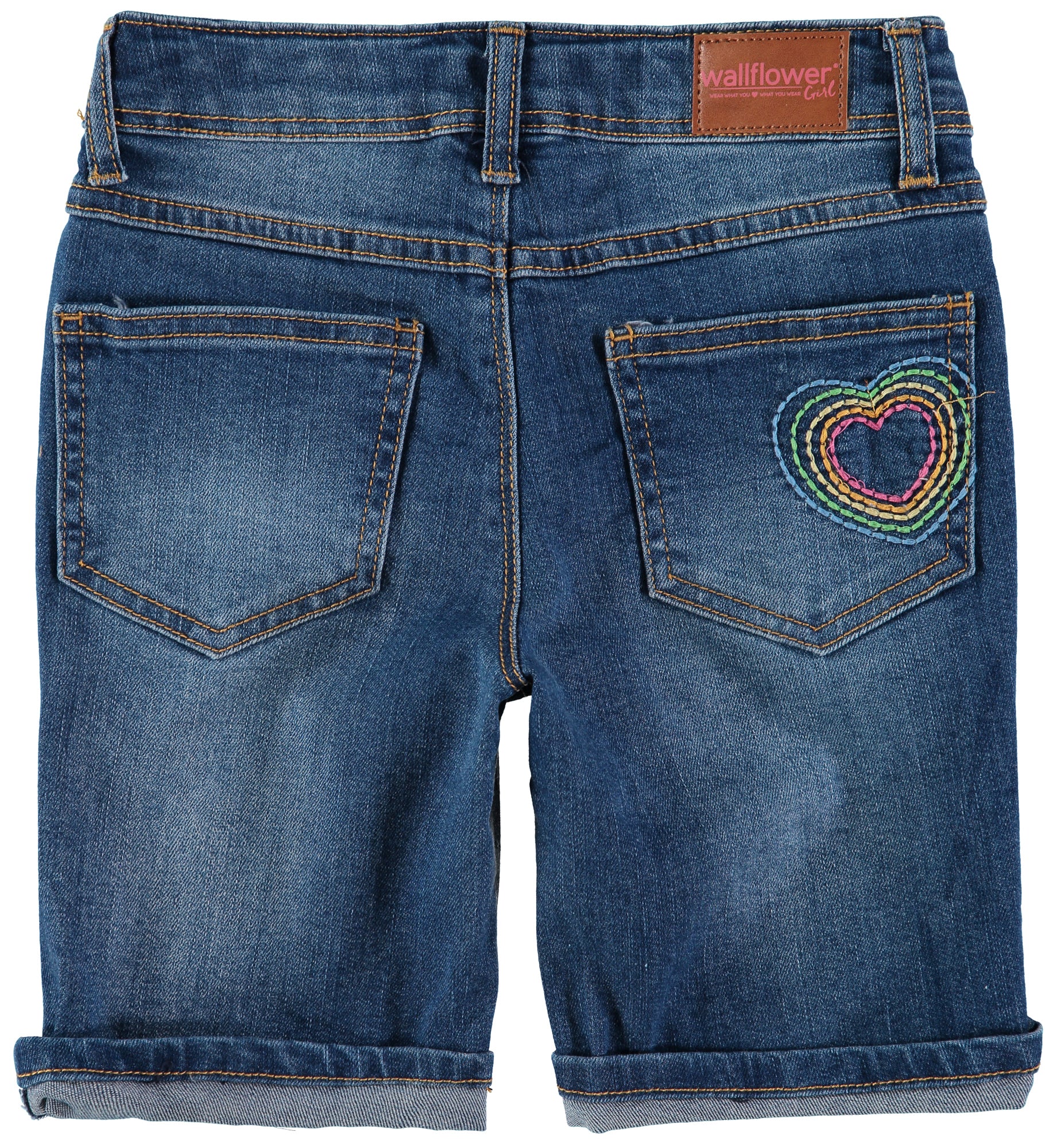 wallflower denim shorts