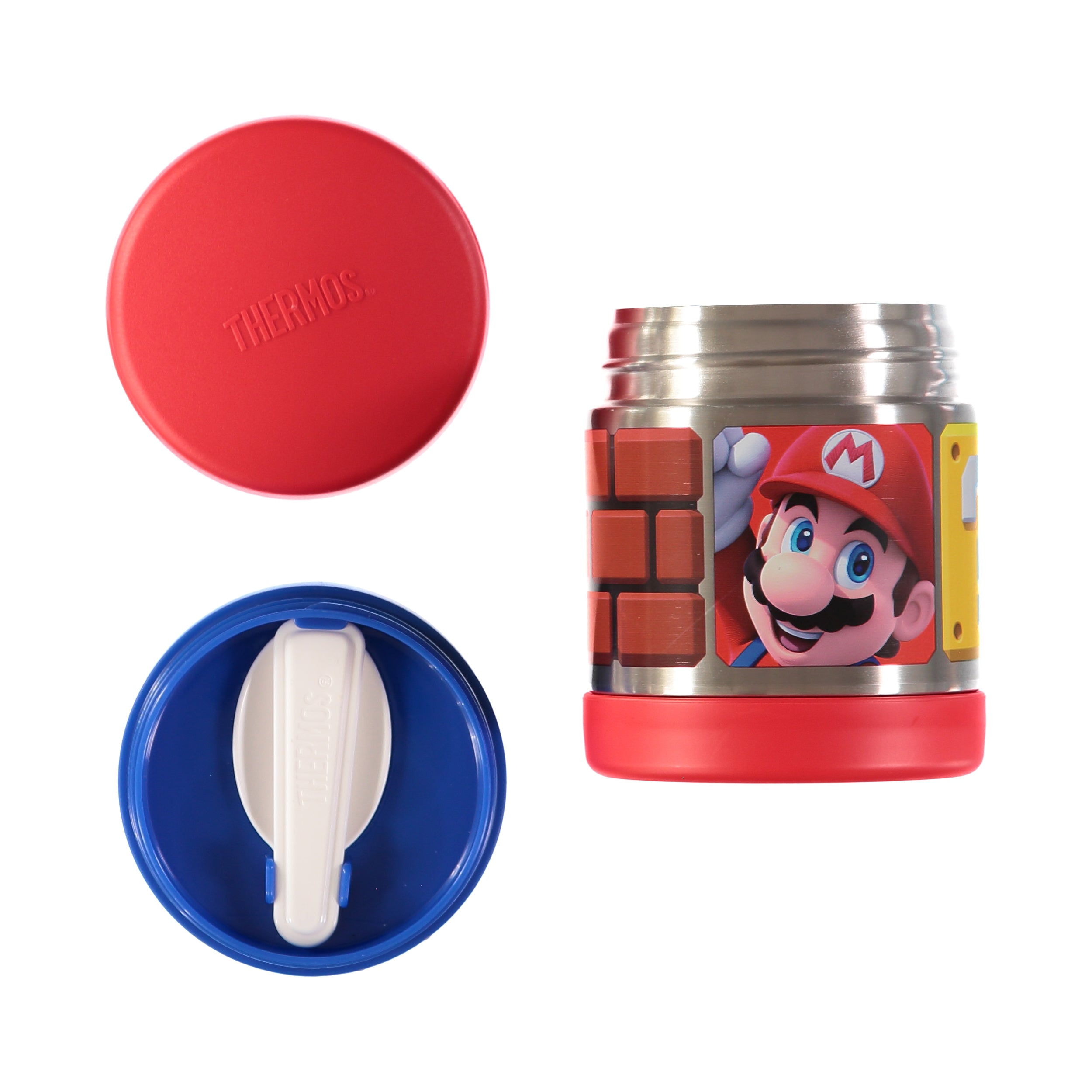Thermos, Kitchen, 2 Oz Super Mario Thermos Funtainer