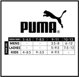 PUMA Boys 4-20 6-Pack Quarter Crew Sock