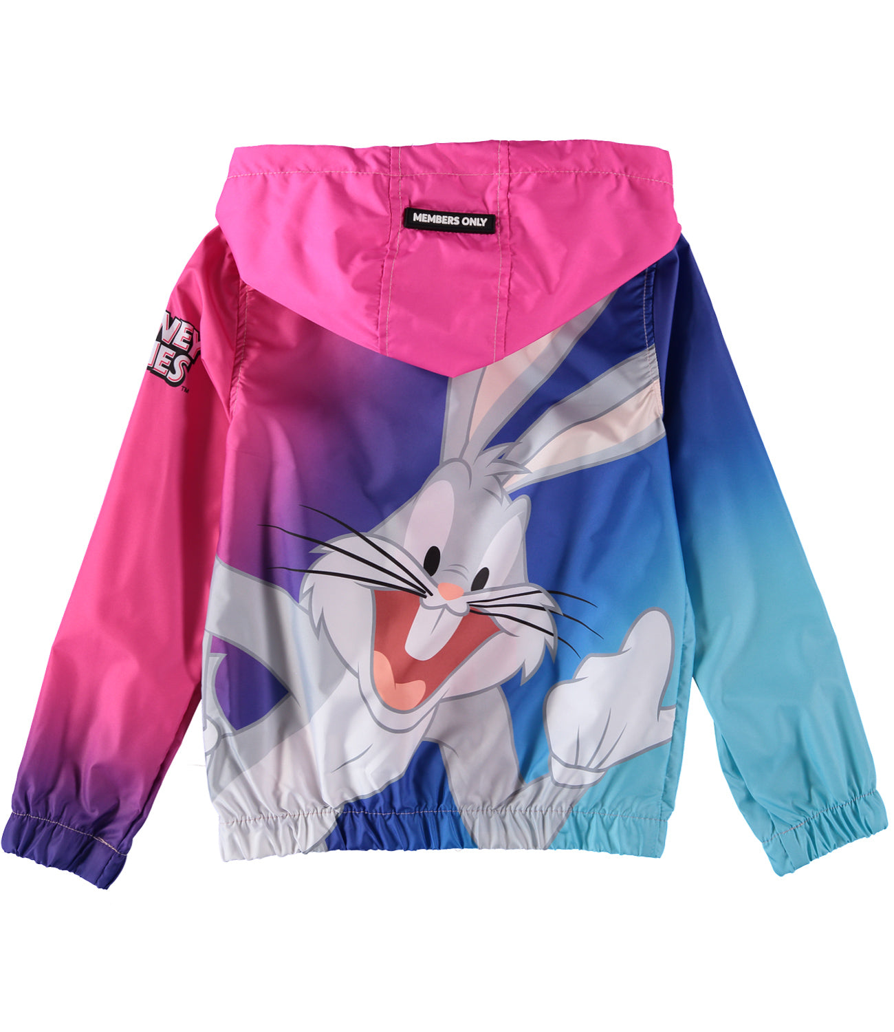 Members Only Looney Tunes Windbreaker Jacket Bugs Bunny Sylvester