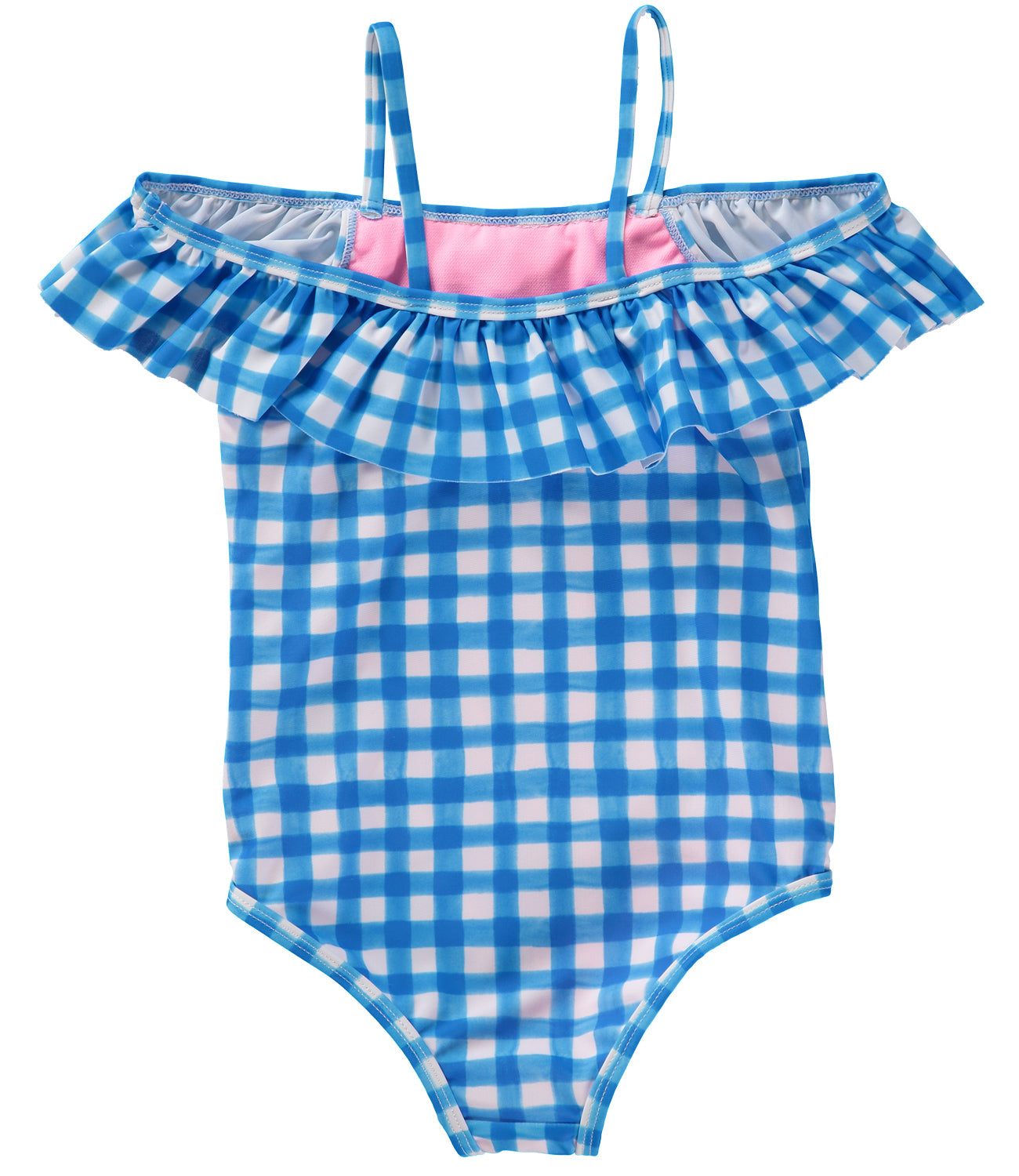 KensieGirl One Piece Checkered Print Swim Suit – S&D Kids