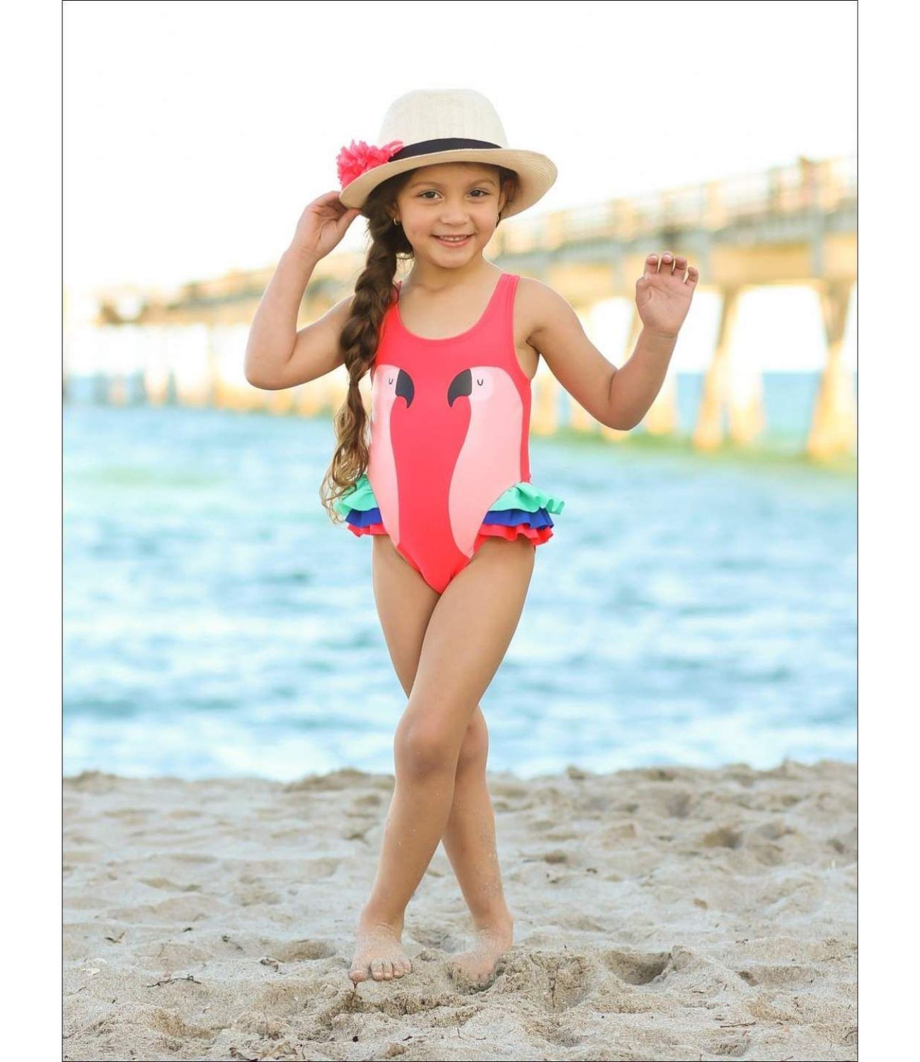 Limited Too Girls 2T 4T Mermaid 1 Piece Swimsuit S D Kids