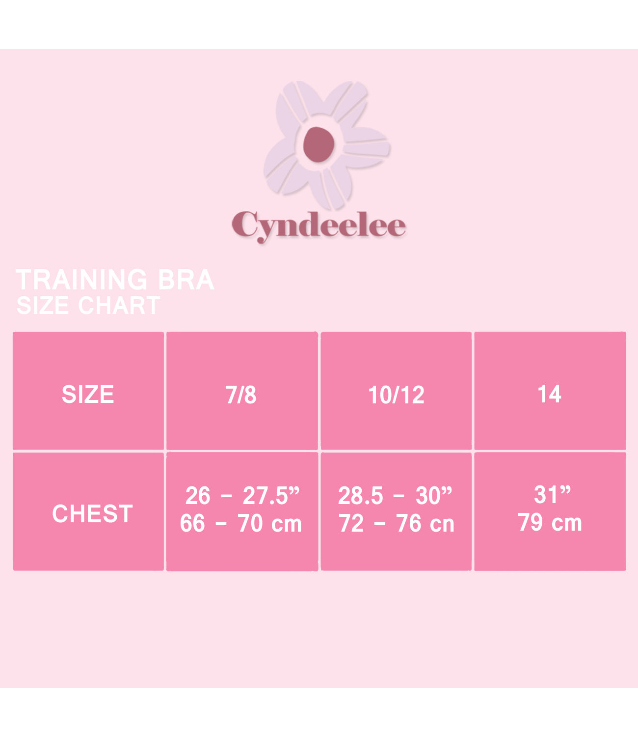  Cyndeelee Girls Matching Set - Cotton Stretch Bralette