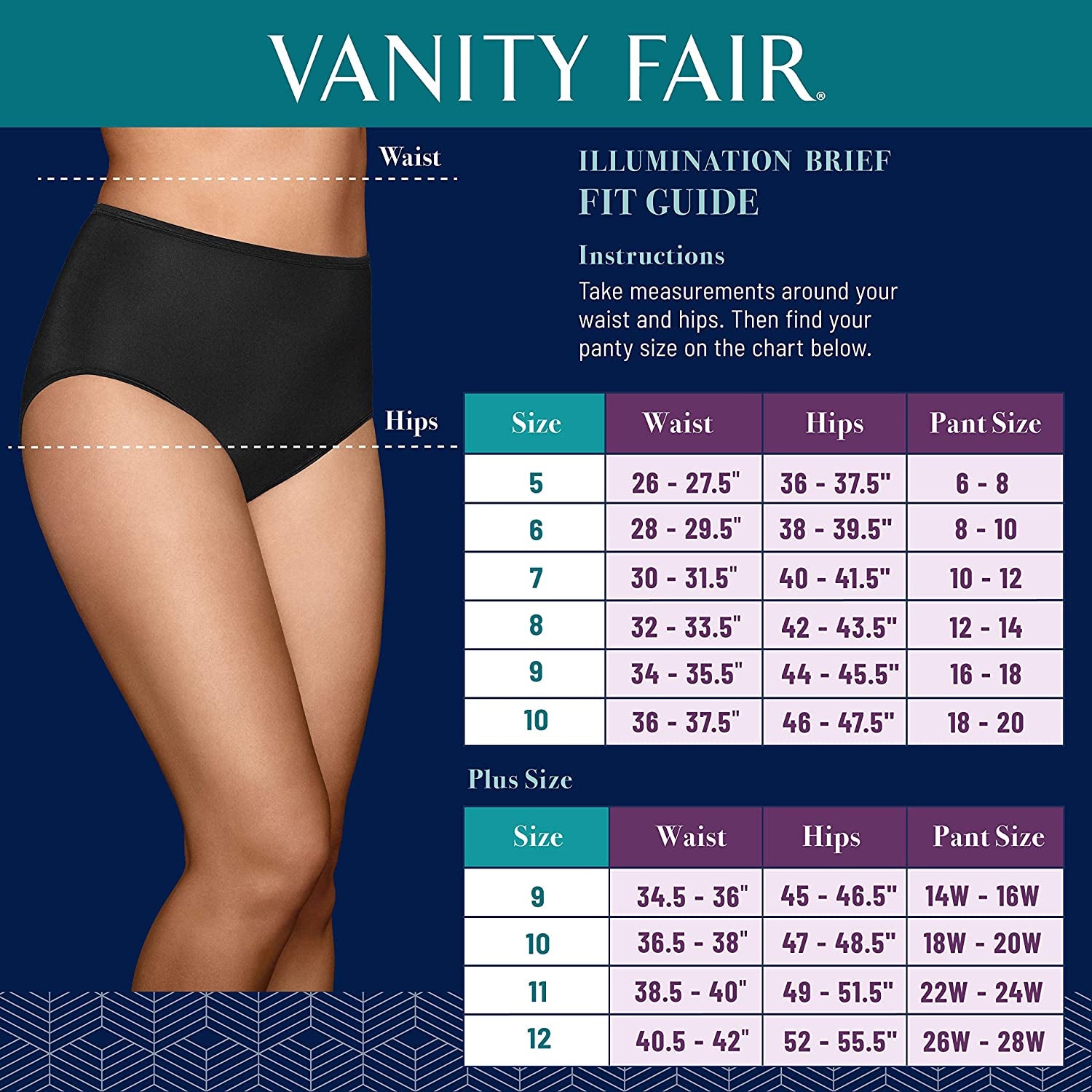 Vanity Fair Totally Tan Silky Soft Brief Underwear Women's Size Large -  beyond exchange