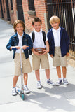 Galaxy Boys Husky 8-20 Flat Front Twill School Uniform Short