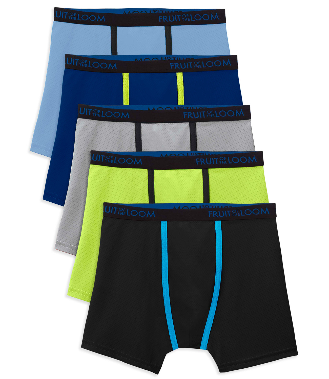 Fruit of the Loom Boys 6-20 Micro-Mesh Tag-Free Boxer Briefs, 6-Pack – S&D  Kids