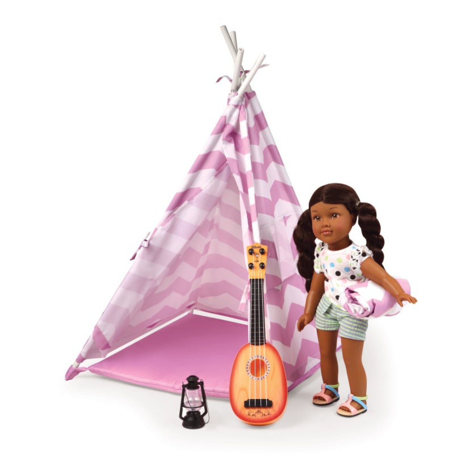 Badger Basket Camping Adventures Doll Tent Set with Accessories