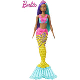 Barbie Dreamtopia Mermaid Doll, 12-inch, Teal and Purple Hair, multi