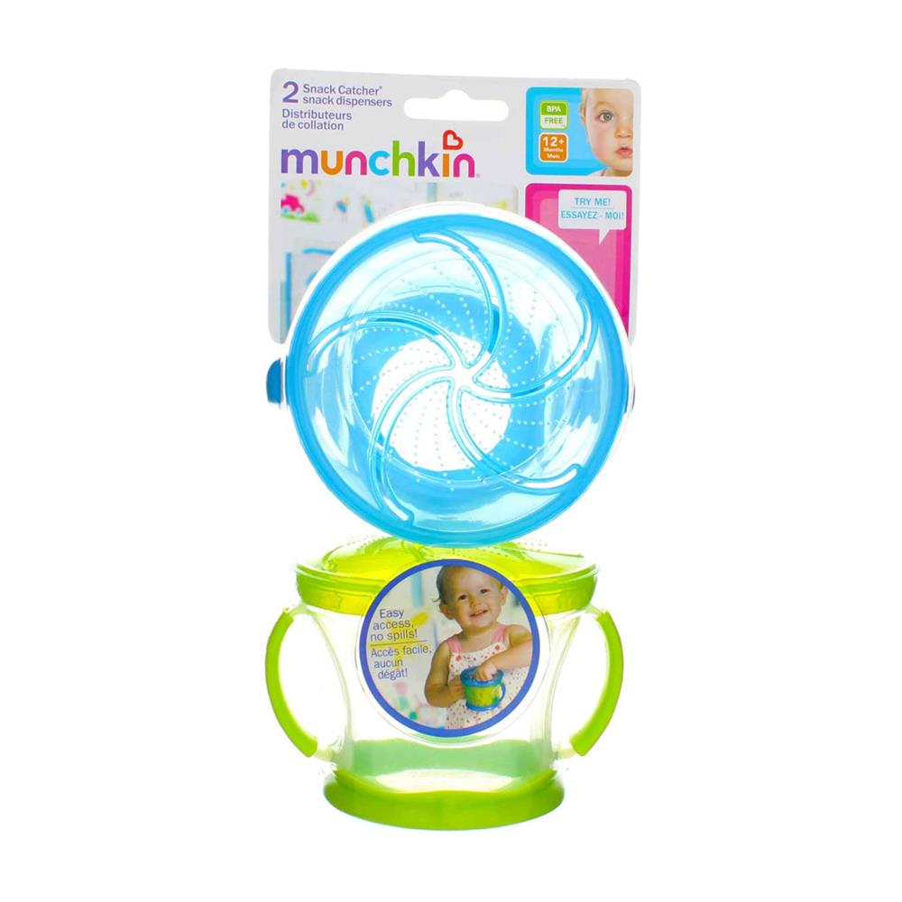 Munchkin Snack Catcher 2-Pack (More Colors) - Parents' Favorite