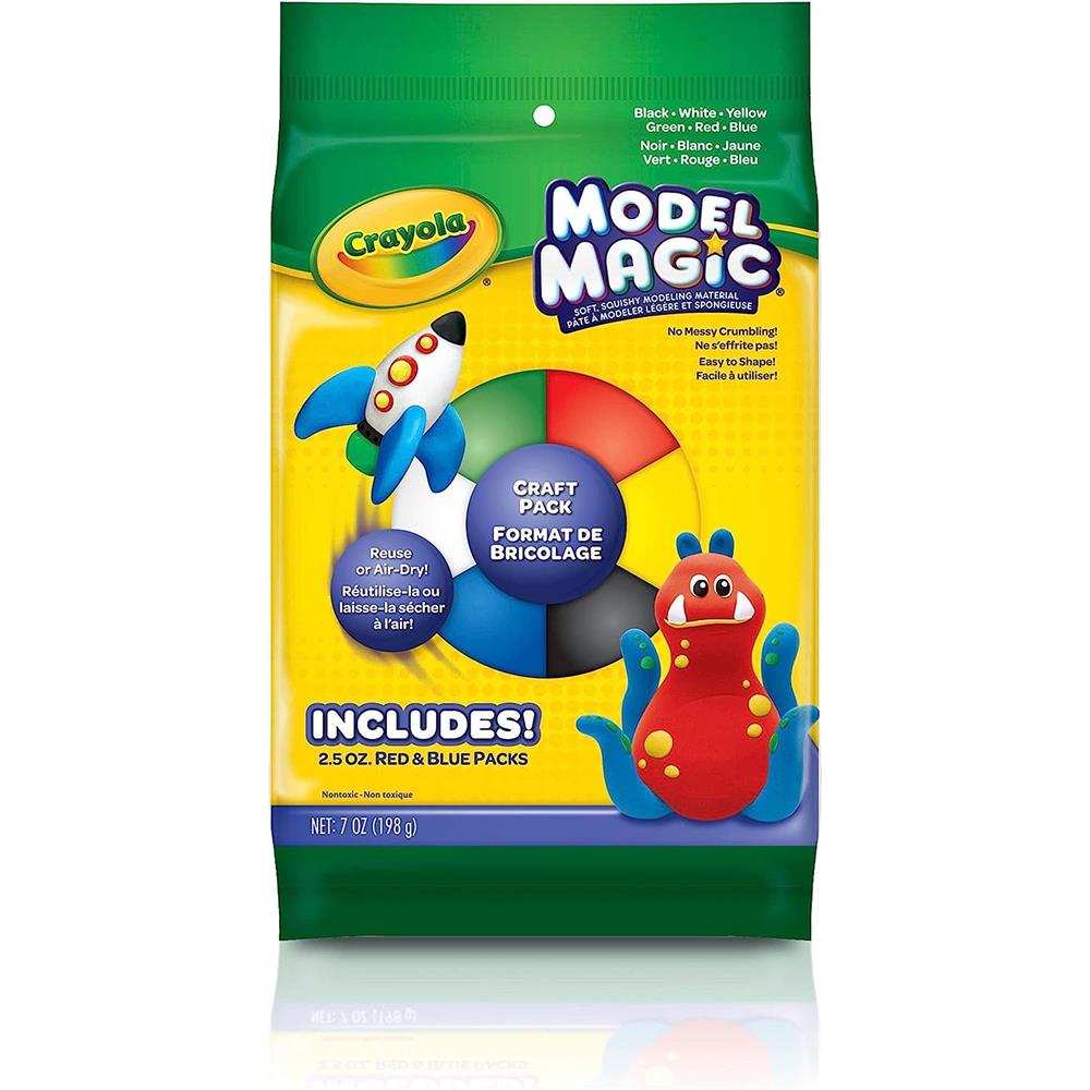 Crayola Model Magic - Bisque (4 oz), Modeling Clay Alternative, At Home  Crafts For Kids, Gifts