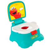 Sesame Street Elmo Hooray! 3-in-1 Potty, Toilet Trainer, Potty Chair and Step Stool