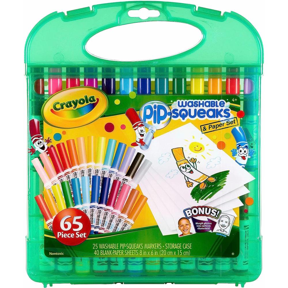 Crayola Pip-Squeaks Mini Markers Set, 64-Count - Arts & Crafts - Hallmark