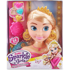 Doll Sparkle Girlz Fairy ZURU Blonde Hair With Purple Sparkle  Streaks--BRAND NEW