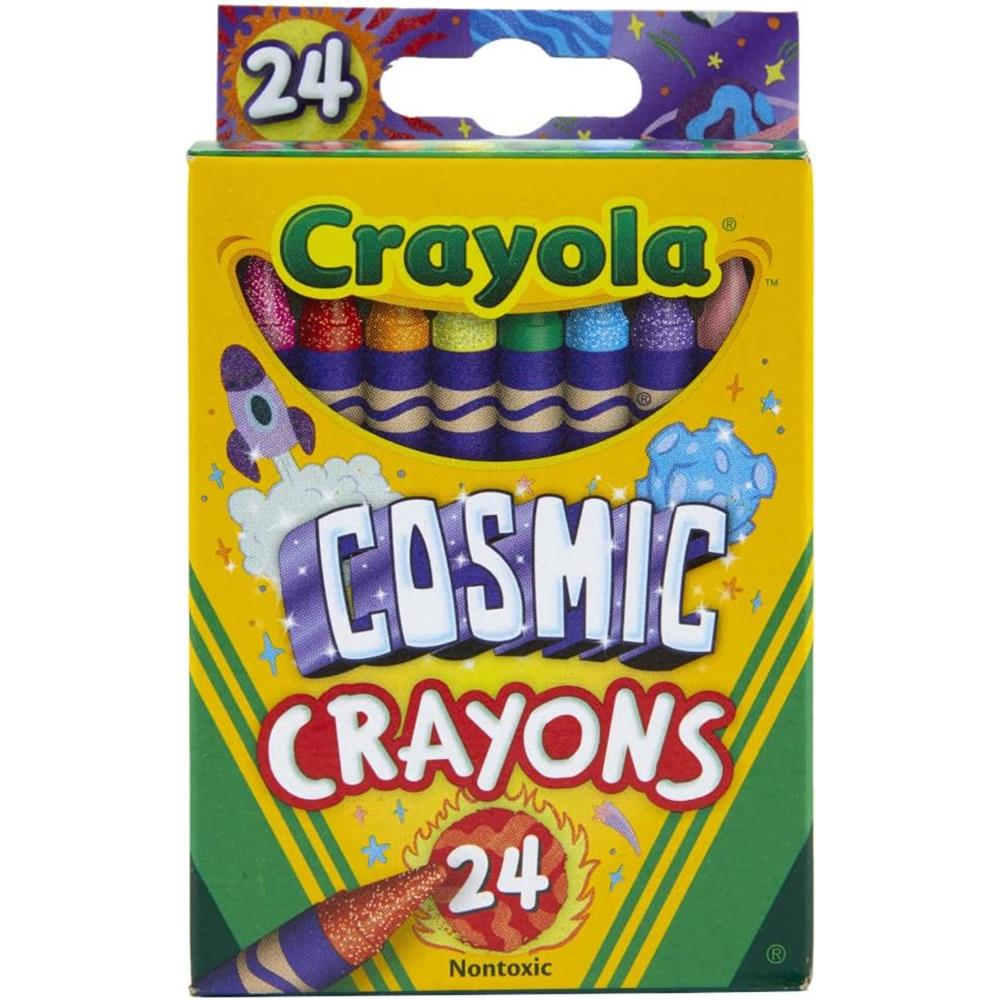 Crayola Glitter Crayons Set of 24