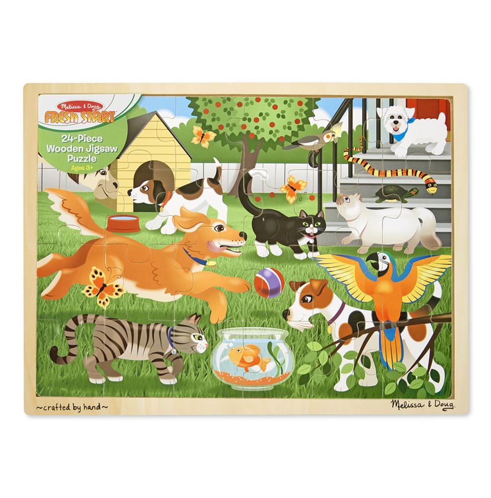 Melissa & Doug Pets Peg Puzzle