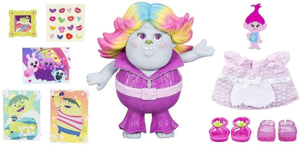 DreamWorks Trolls Bridget Hug 'N Plush Doll : : Toys