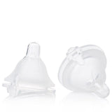 Evenflo Feeding Balance + Wide Neck BPA-Free Silicone Medium Flow Baby Bottle Nipple - 3 Months+, 2c