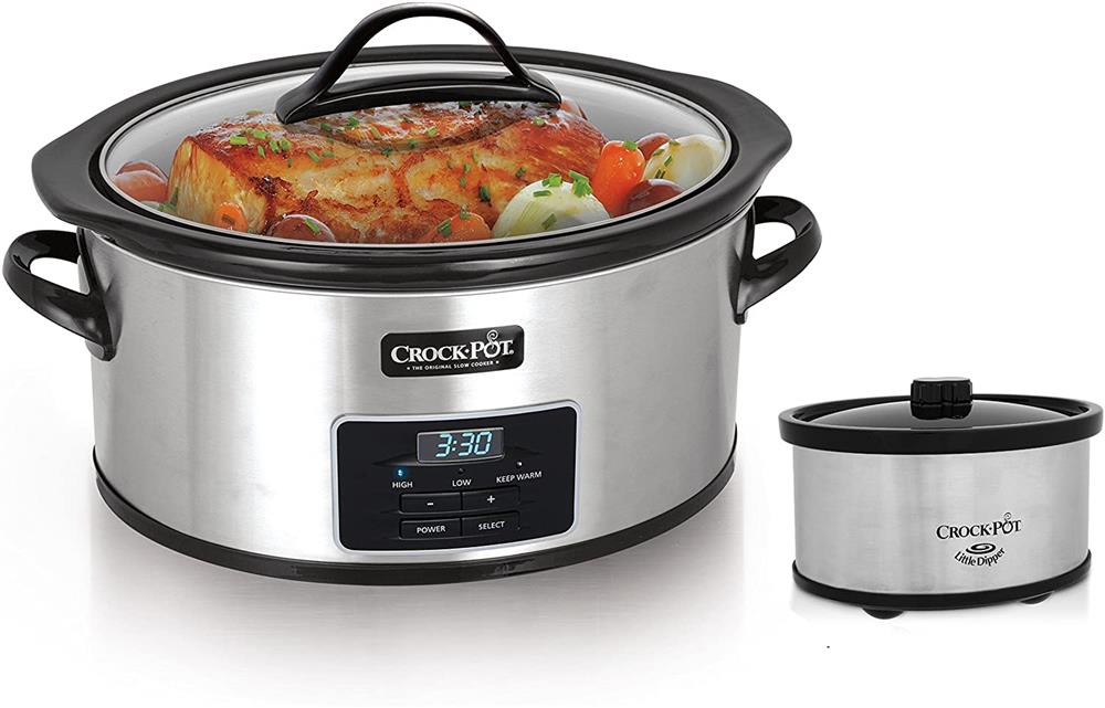 Ex-Large 6-8 quart Crockpot w/ Crockpot Little Dipper and accessories  including - baby & kid stuff - by owner 