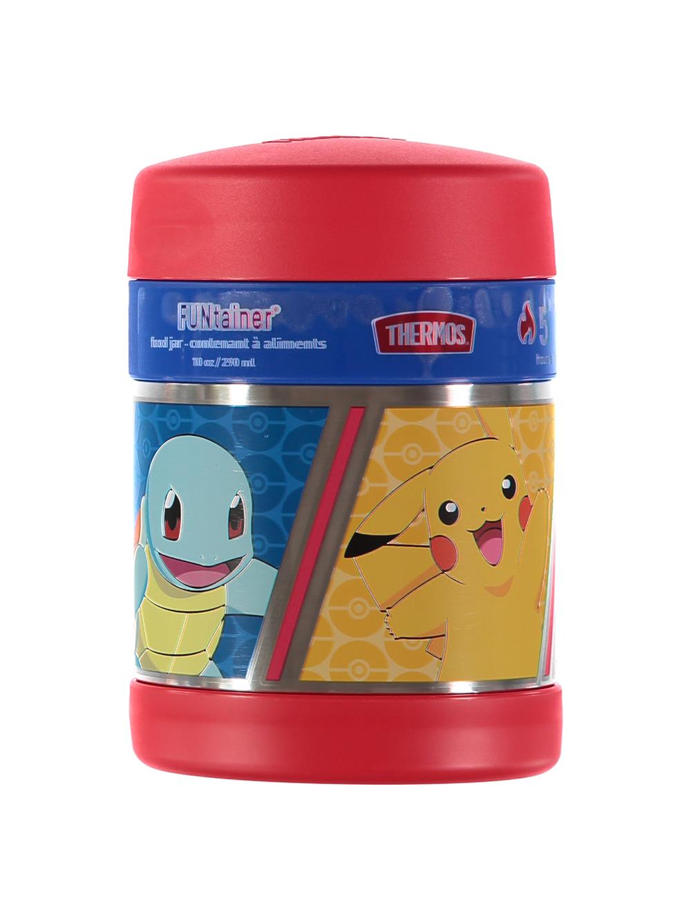  THERMOS FUNTAINER 10 Ounce Stainless Steel Vacuum Insulated  Kids Food Jar with Spoon, Pokemon : Home & Kitchen