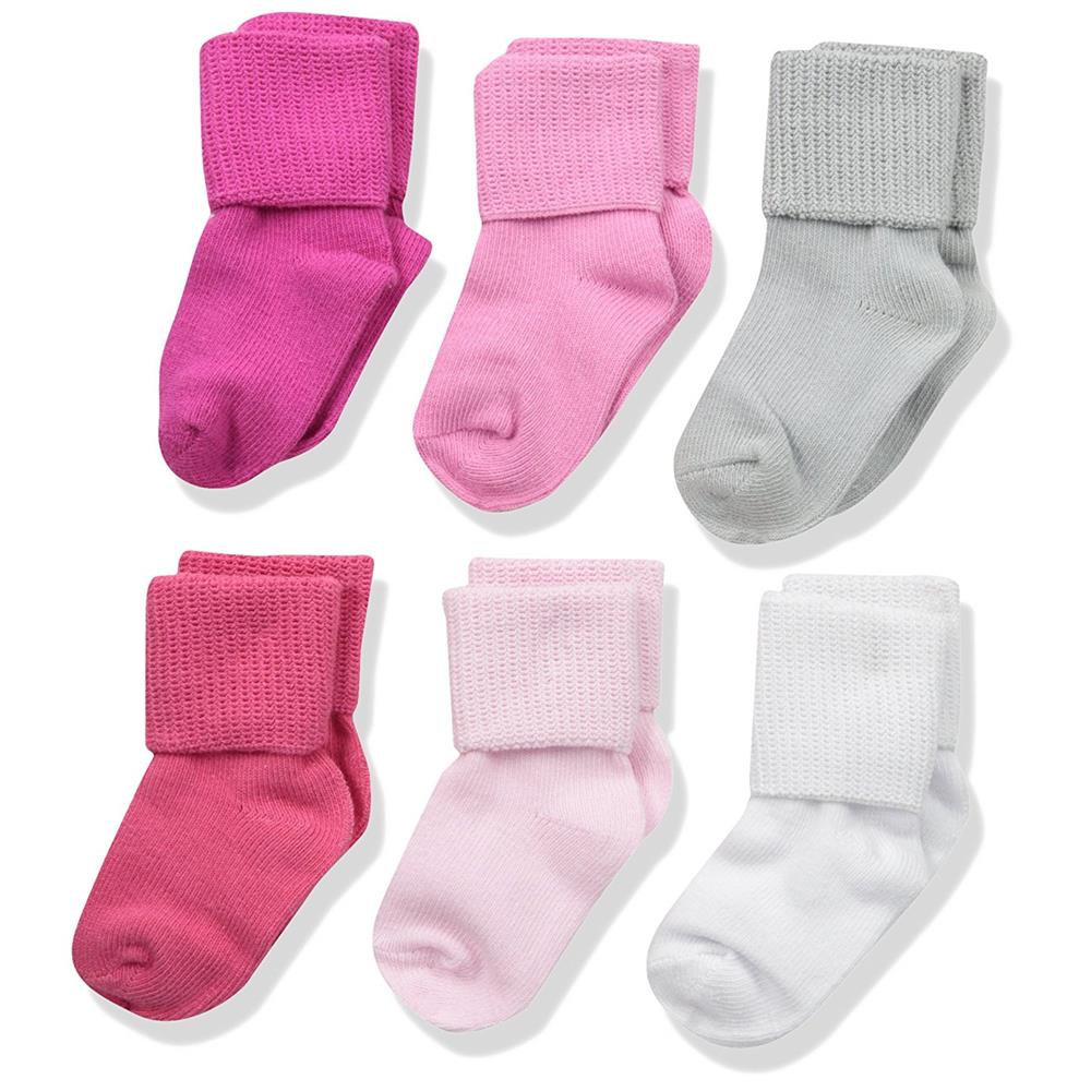 (Assorted)Toddler Socks with Grippers - Non Slip Baby Socks 6-12