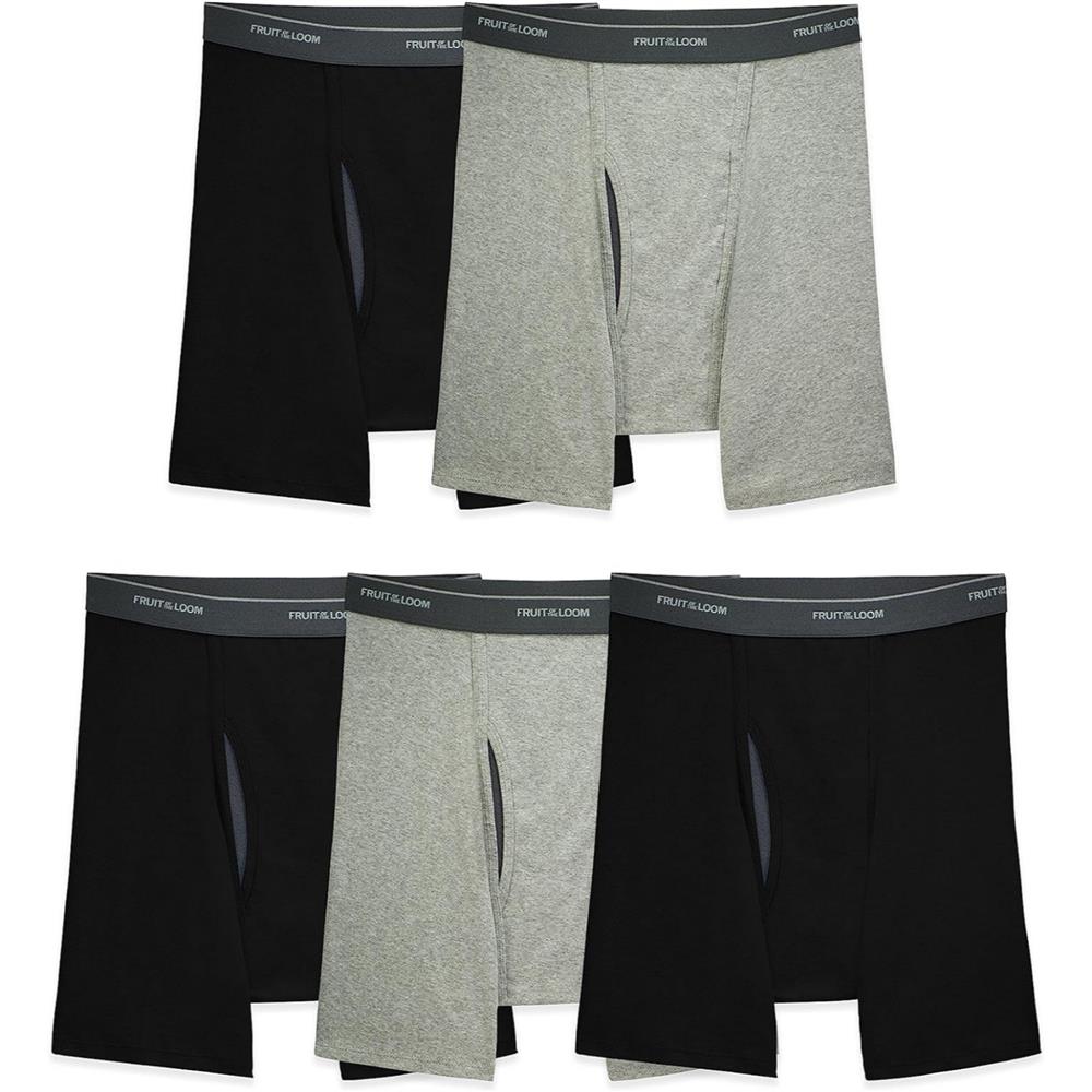 Fruit of the Loom Coolzone Mesh Fly Boxer Brief (5 Pack) (Men)