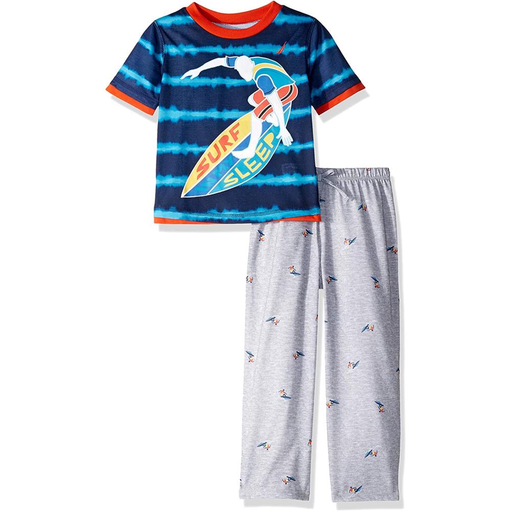 Nautica Boys 4-20 Short Sleeve 2-Piece Pajama Set – S&D Kids