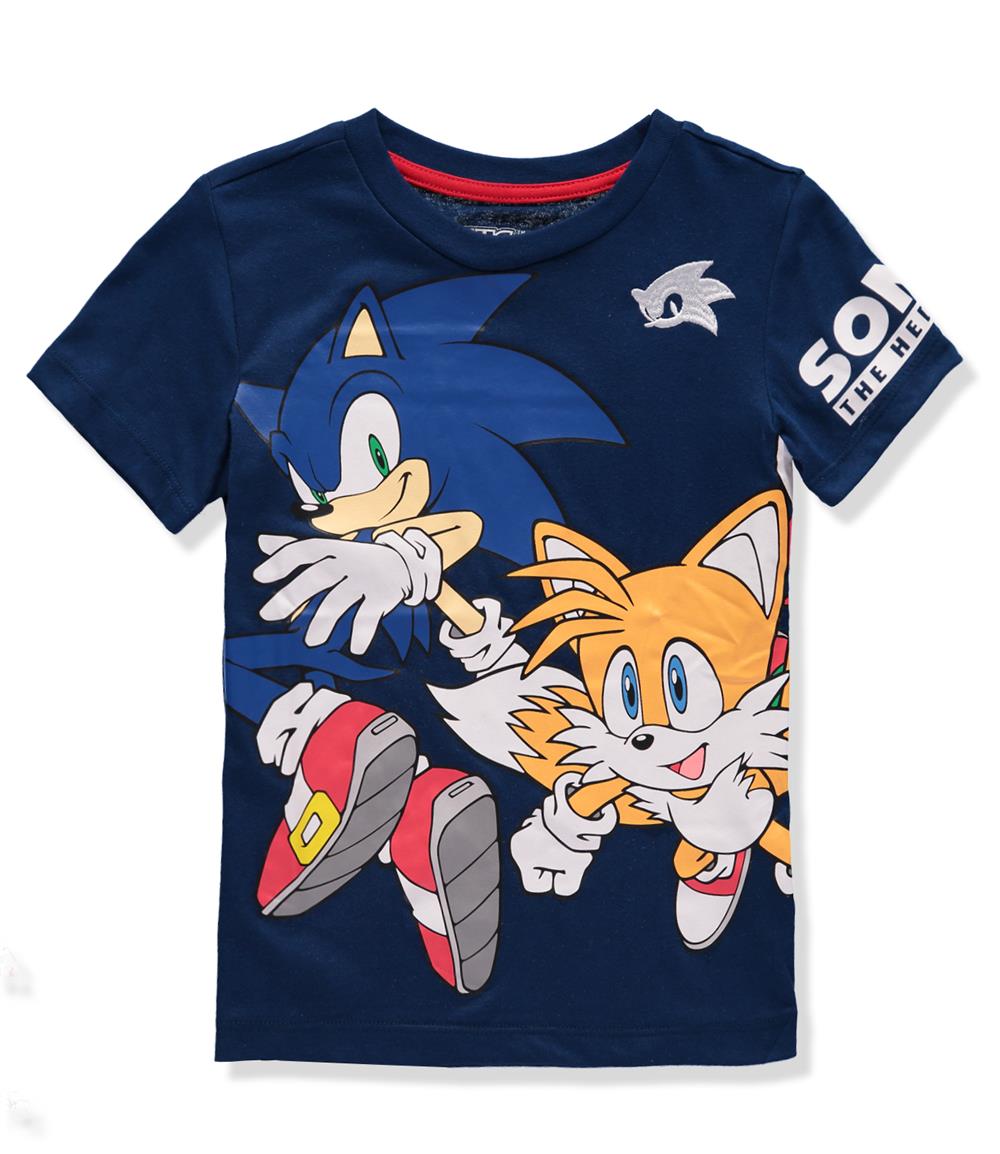 Printed T-shirt - White/Sonic the Hedgehog - Kids