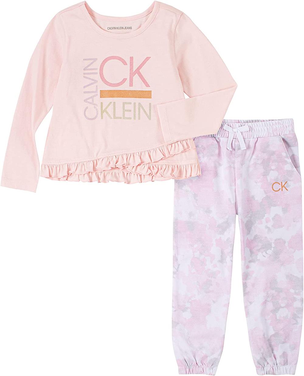 Calvin Klein Girls 7-16 Tie Dye Jogger Set – S&D Kids