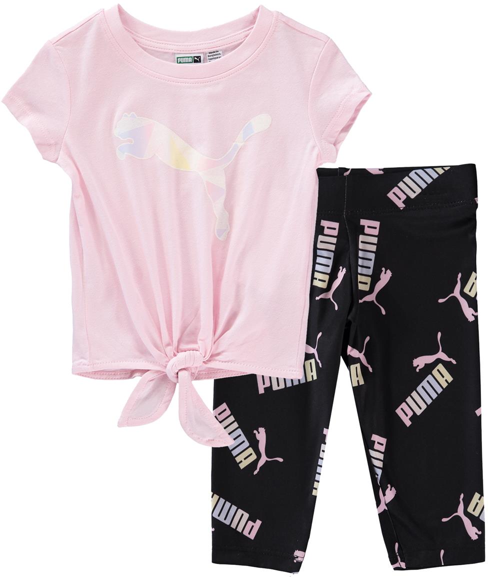 PUMA Girls 12-24 Months T-Shirt Capri Legging Set – S&D Kids