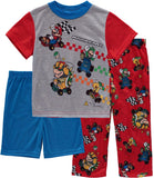 Nintendo Boys 4-10 Mario 3-Piece Pajama Set