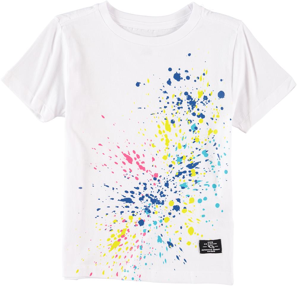 Tony Hawk Boys 4 7 Paint Splatter T Shirt 4 White