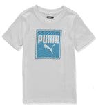 PUMA Boys 8-20 Square Pack Logo T-Shirt