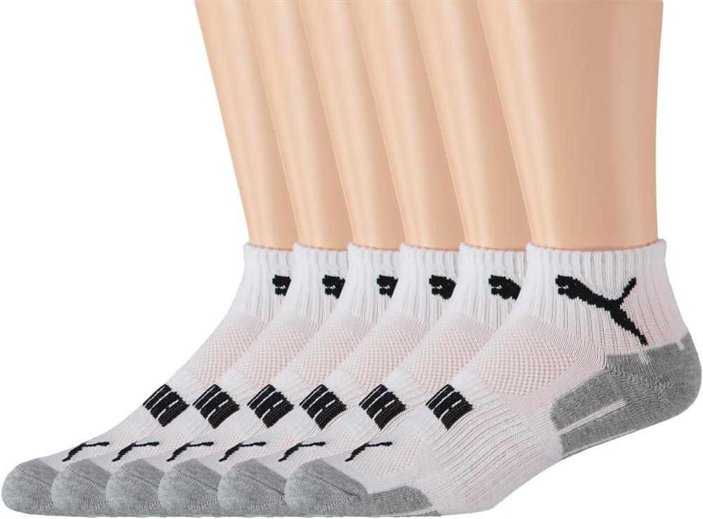 Cushioned Socks | Comfy Quarter Crew | Newport Grey